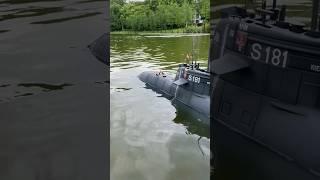 Large scale Germany navy submeraine #submarine #rcmodel #rc #scalerc #rcboats