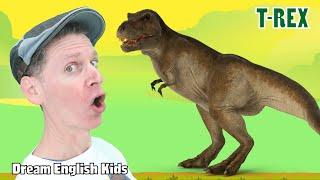 T-Rex Song with Matt | Dinosaur Songs for Kids | Action Songs, Brain Breaks