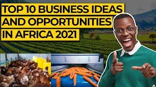 Top 10 Best Business Opportunities And Ideas In Africa 2021