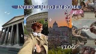 UM MÊS NA ITÁLIA COMIGO!  Intercâmbio em Roma, sozinha no museu & madrugadas na rua pt. 2