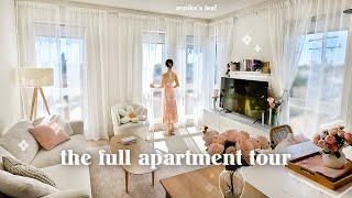 my complete apartment .°˖ pinterest inspired decor, cozy 2 bedroom 2 bath tour, living alone in LA