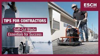 Soff-Cut Blade Selection & Breaking in Your Soff-Cut Blade | Esch Construction Supply