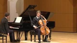 Jonathan Roozeman | Cassado | Dance of the Green Devil | 2013 Gaspar Cassado Cello Comp