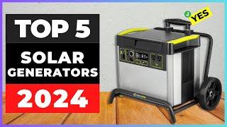 Best Solar Generators 2024 [watch before you buy]