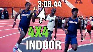 KIMAR FARQUHARSON AND EVALDO WHITEHORNE 3:08.44 IN 4X400M INDOORS FOR SOUTH PLAINS #TRACKANDFIELD