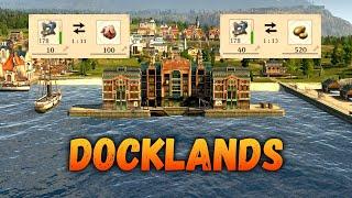 Anno 1800 - Setting up DOCKLANDS to REPLACE our agriculture!  - [All DLC + Mods] - #4