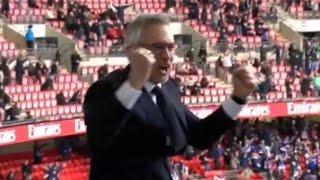 Gary Lineker CELEBRATES Tielemans Goal for Leicester |  CHE 0-1 LEI  | FA Cup Final 