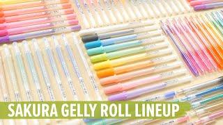 Sakura Gelly Roll Lineup