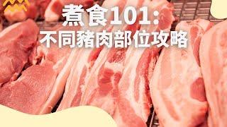 【煮食101】不同豬肉部位分類攻略！究竟煲湯用咩部位好？排骨同梅頭有咩唔同？ 一片教你點樣買豬肉～