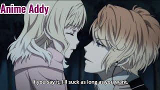 Diabolik lovers Shu bites Yui (season 2 English subbed)