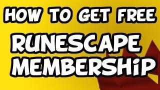 How to get Free RuneScape Membership