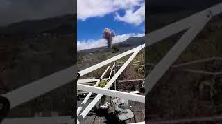 "Hay tiempo de comer sin problema" Erupción volcán La Palma (Islas Canarias)