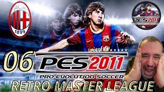 PES 2011 RETRO MASTER LEAGUE CON L AC MILAN EP 6 TROPPO DISCONTINUI