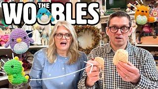 Can a TOTAL BEGINNER (my HUSBAND) Learn to CROCHET With the WOOBLES?