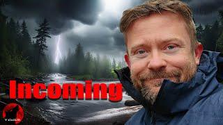 Storms Approach - Backpacking into the Wilderness on a Dead Trail - Camping Adventure