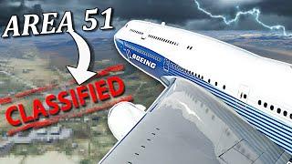 Flying To Area 51 Was a Mistake! - Microsoft Flight Simulator Multiplayer Gameplay