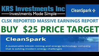 Is Cleanspark Energy Stock CLSK still a BUY LOW | GOV EV Charging stations funding | #krsinvestments