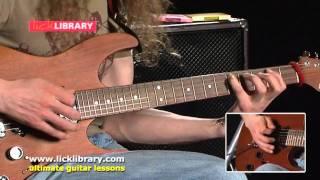 Guthrie Govan Playing Guitar In The Style Of Jimi Hendrix | Guitar Lesson Licklibrary