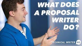 What Does a Proposal Writer Do?