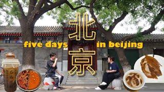 beijing vlog  | city walk, temple of heaven, eating hotpot, summer days ️