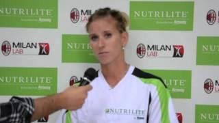 AC Milan Lab & Team NUTRILITE 2013   Michaela Vorlova interview 2