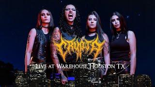 CRYPTA (Live at Warehouse Live Midtown, Houston TX) 2/15/24 Full Show.