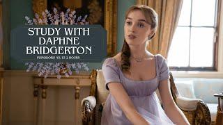 Study with Daphne Bridgerton ₊˚౨ৎ˚ Pomodoro timer 45/15  2 hour Bridgerton music playlist