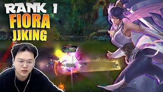 JJking Fiora vs Jayce - KR Server Challenger 1000 LP - JJking Best Fiora Guide