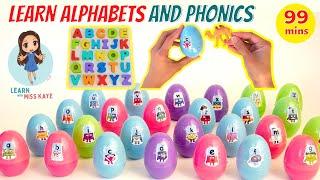 Speech Practice for Toddlers | Alphabets & Phonics | First Words for Babies | Easter Surprise Eggs