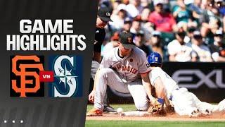 Giants vs. Mariners Game Highlights (8/25/24) | MLB Highlights