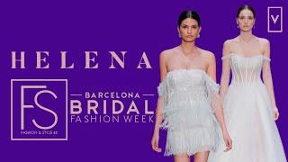 HELENA BRIDAL Spring 2025 Barcelona Bridal Fashion Week VERTICAL FULL SHOW