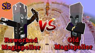 Reworked Magispeller (illage and Spillage) vs Old Magispeller | Minecraft Mob Battle