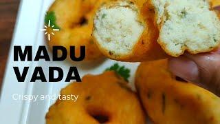 Medu vada recipe | how to make madu vada | south indian recipe by cooking rush with rushda