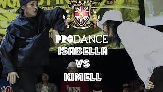 ISABELLA vs KIMELL | UK B-Boy Championships 2014 - Hip Hop Quarter Final