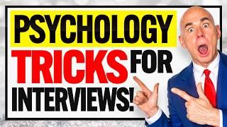 TOP 8 ‘PSYCHOLOGICAL TRICKS’ FOR JOB INTERVIEWS! (How to PASS a JOB INTERVIEW!) INTERVIEW TIPS!