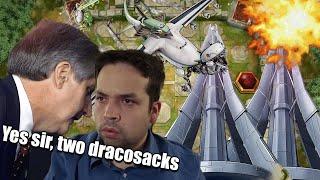 DRACOSSACK HAS HIT THE DUEL TOWERS!!! TURN THE NEWS ON!!!