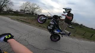 Making the city are play ground with the supermoto