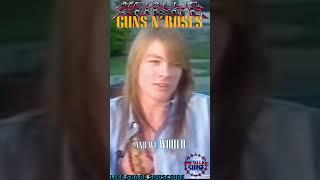 Axl Rose from GN'R Talks About Sebastian Bach from Skid Row