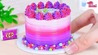  Amazing Miniature KitKat Candy Cake Decorating | Mini Bakery