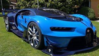 Bugatti Vision Gran Turismo on display at Villa d'Este Concours d'Elegance