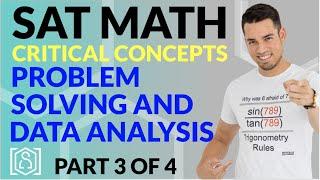 SAT Math: Critical Concepts for an 800 - Problem Solving and Data Analysis (Part 3 of 4)