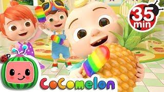 The Colors Song (with Popsicles) + More Nursery Rhymes & Kids Songs - CoComelon