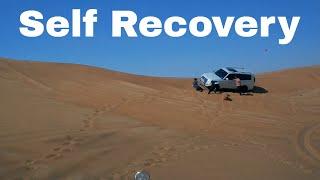 Mitsubishi Pajero Side Slope Self Recovery 4x4