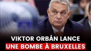 ORBÁN EXPLOSE L'UNION EUROPÉENNE : UN DISCOURS CHOC QUI ÉBRANLE BRUXELLES !"