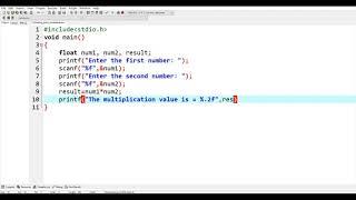 C Programs to Multiply Two Floating-Point Numbers || Coding Guide for Beginners || #programming