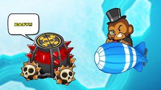 Easiest way to Beat the New Professor Evil Challenge in BTD Battles