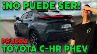 ¡NO PUEDE SER! TOYOTA C-HR PHEV Prueba de AUTONOMÍA ELÉCTRICA y CONSUMO HÍBRIDO a 120 km/h MOTORK