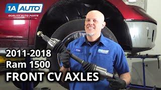 How to Replace Front CV Axles 2011-2018 Ram 1500