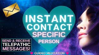 SEND A TELEPATHIC MESSAGE  Connect with Specific Person [Heal, Ground and Communicate]