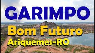 Voo de drone no Garimpo Bom Futuro - Ariquemes/Rondônia